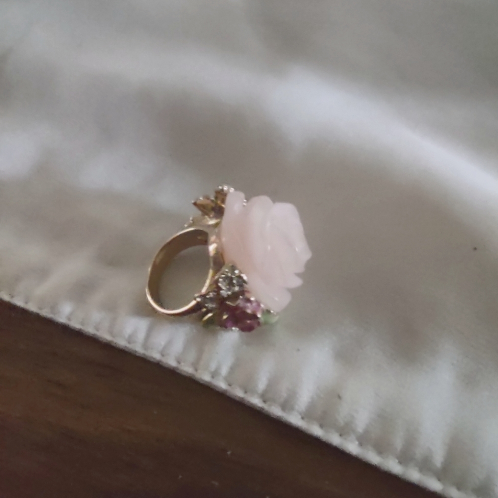 Flower ring - Picture 2 of 7